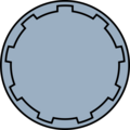 Symbol that appears on Republic Navy starships 4,000-3,996 BBY