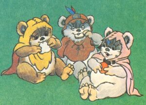 Ewoks eating.jpg