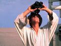 Luke watching the space battle