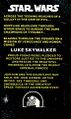 US paperback, back cover