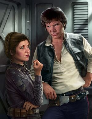 Han and Leia Razor Edge art by Trevas.jpg