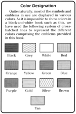 Color designation table