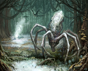 Knobby White Spider BTS.png
